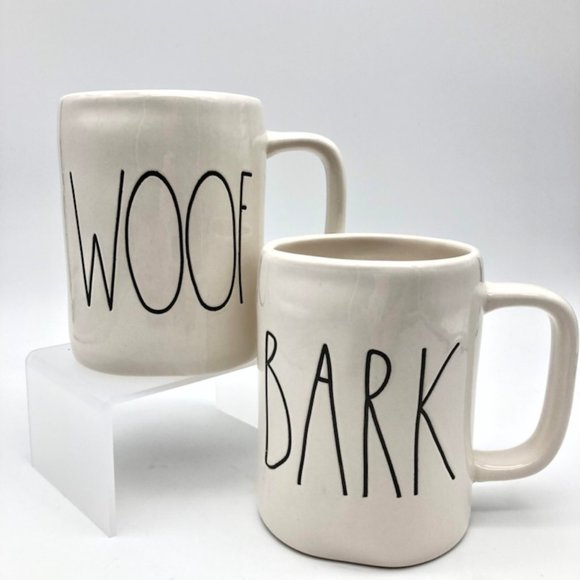 Rae Dunn Other - Rae Dunn WOOF & BARK Mugs